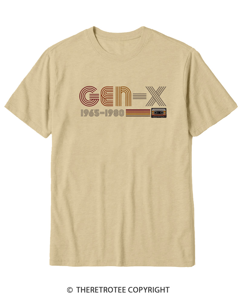 TheRetroTee Retro Gen X Cotton T-Shirt