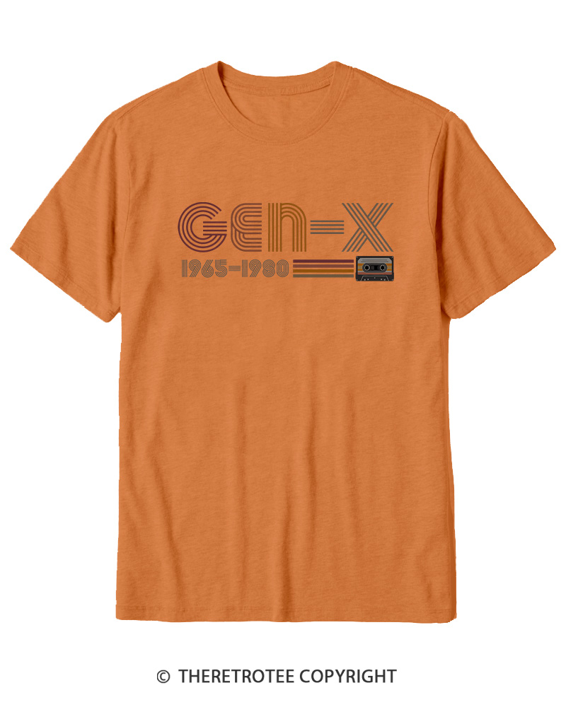 TheRetroTee Retro Gen X Cotton T-Shirt