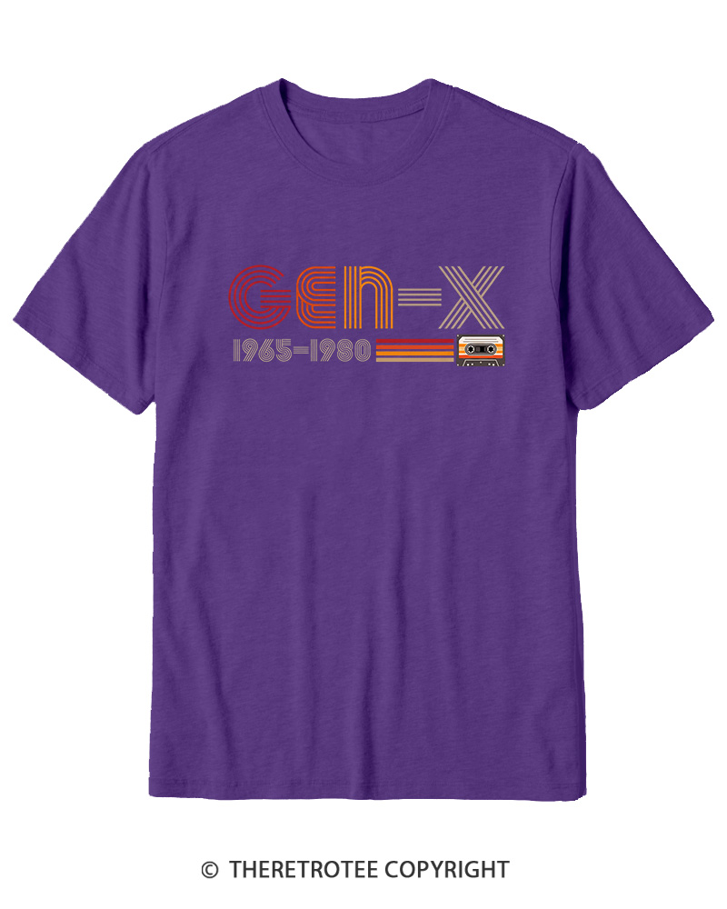 TheRetroTee Retro Gen X Cotton T-Shirt