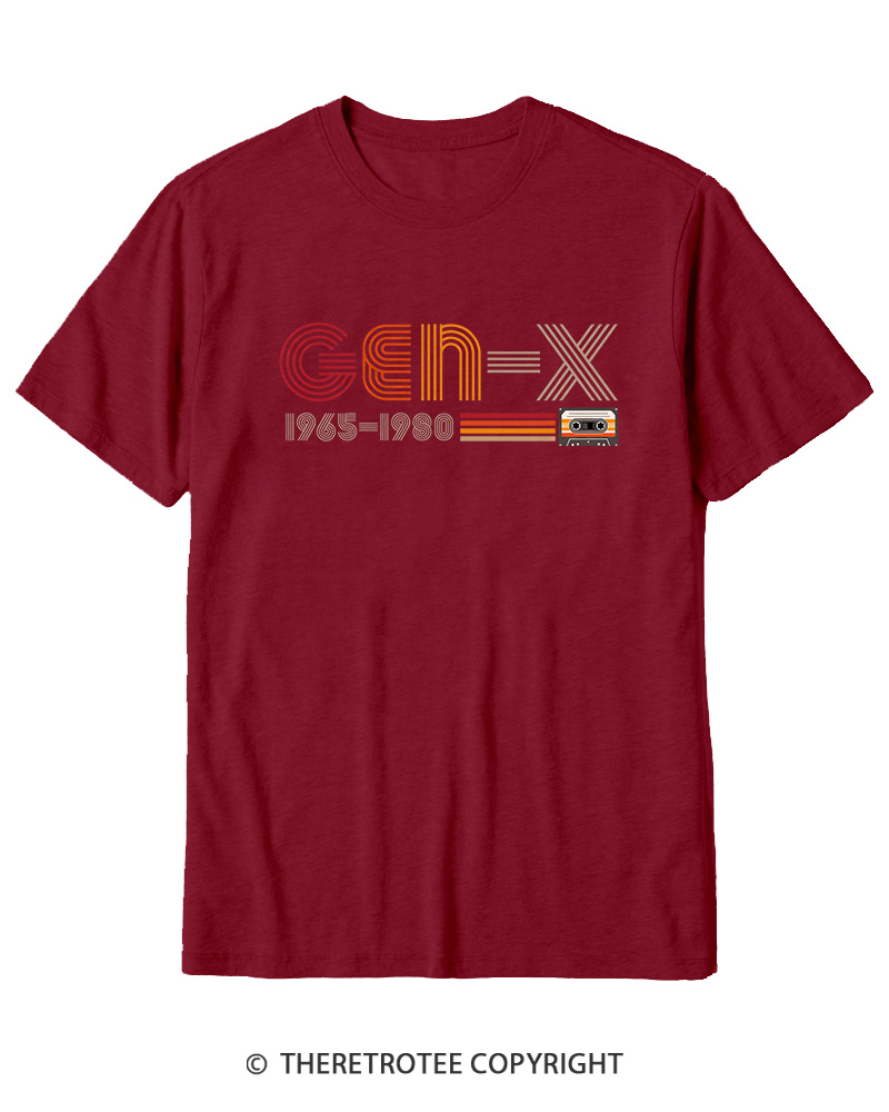 TheRetroTee Retro Gen X Cotton T-Shirt