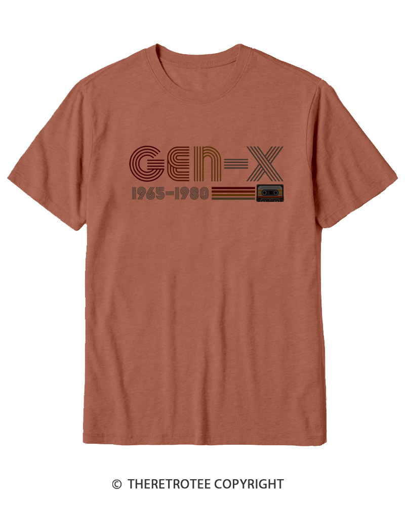 TheRetroTee Retro Gen X Cotton T-Shirt