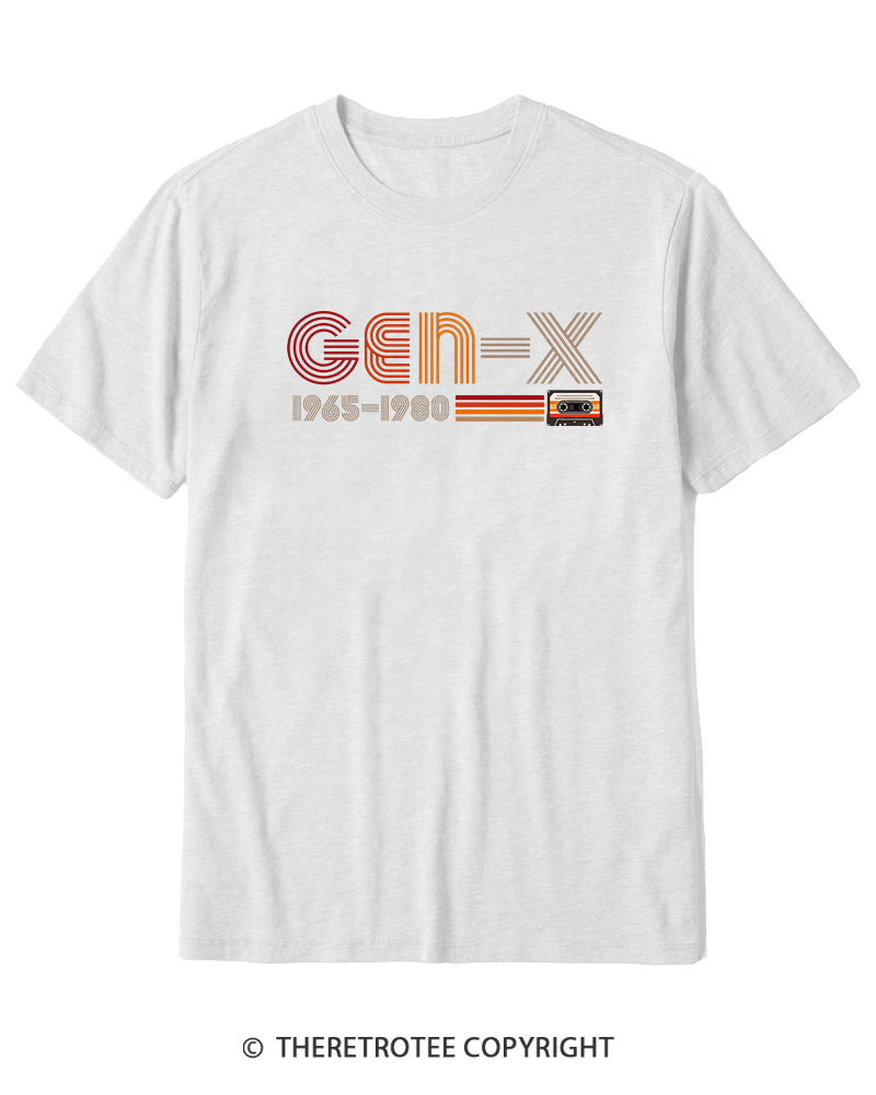TheRetroTee Retro Gen X Cotton T-Shirt