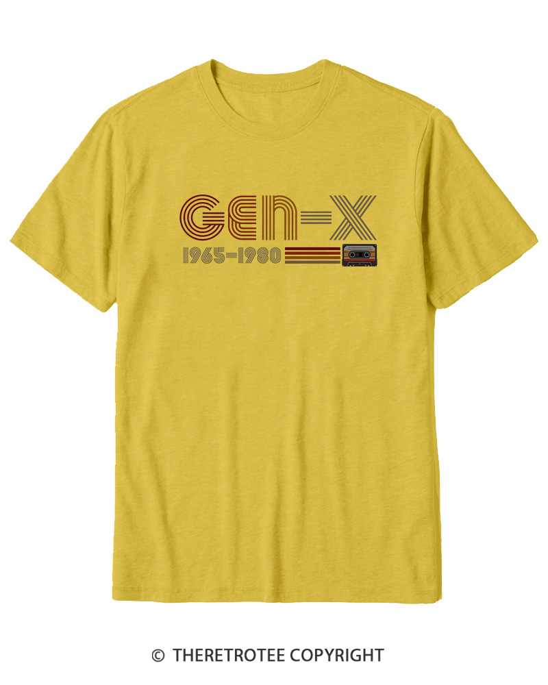 TheRetroTee Retro Gen X Cotton T-Shirt