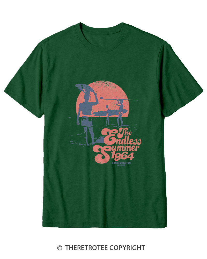 TheRetroTee The Endless Summer 1964 Cotton T-Shirt