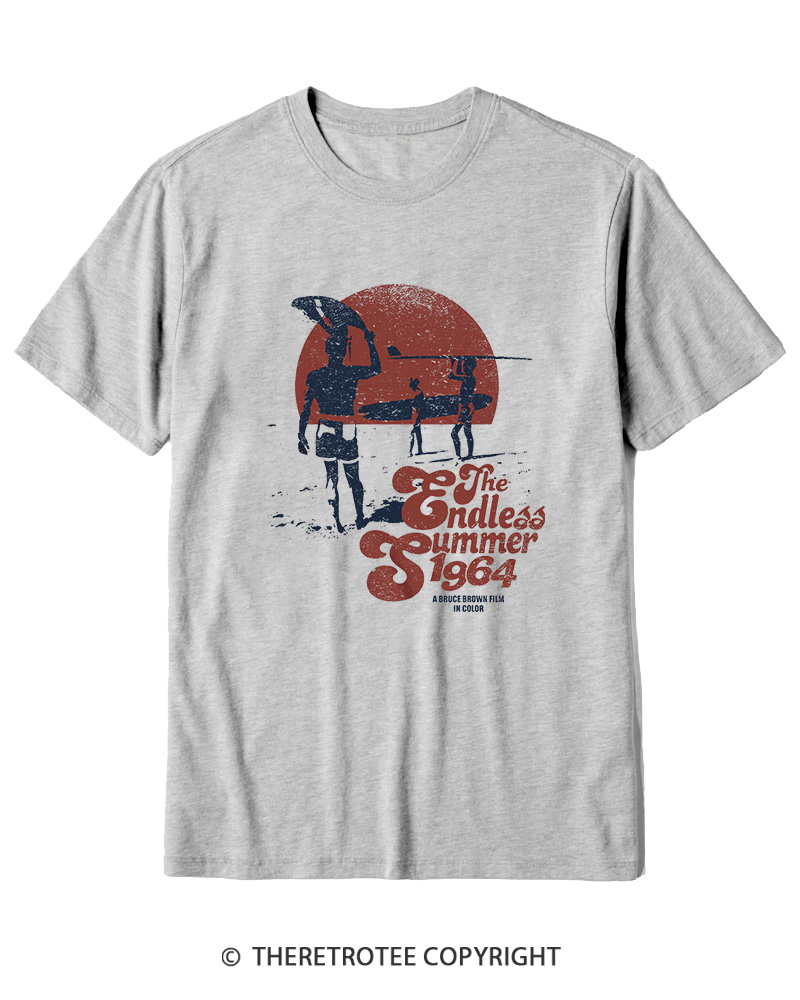 TheRetroTee The Endless Summer 1964 Cotton T-Shirt