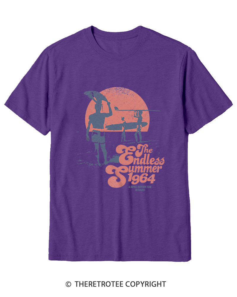 TheRetroTee The Endless Summer 1964 Cotton T-Shirt