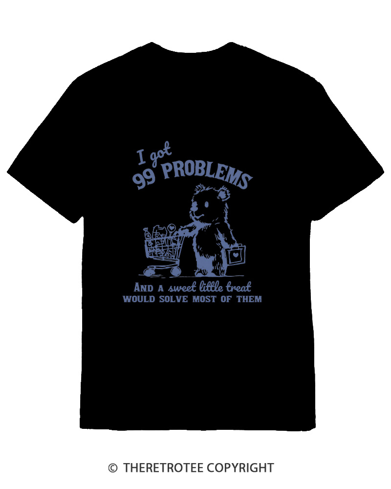 TheRetroTee 99 Poblems 2000s Cotton T-Shirt