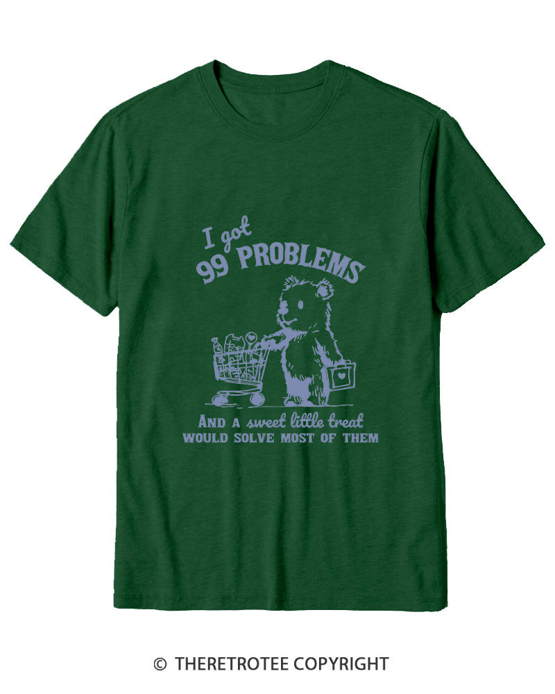 TheRetroTee 99 Poblems 2000s Cotton T-Shirt