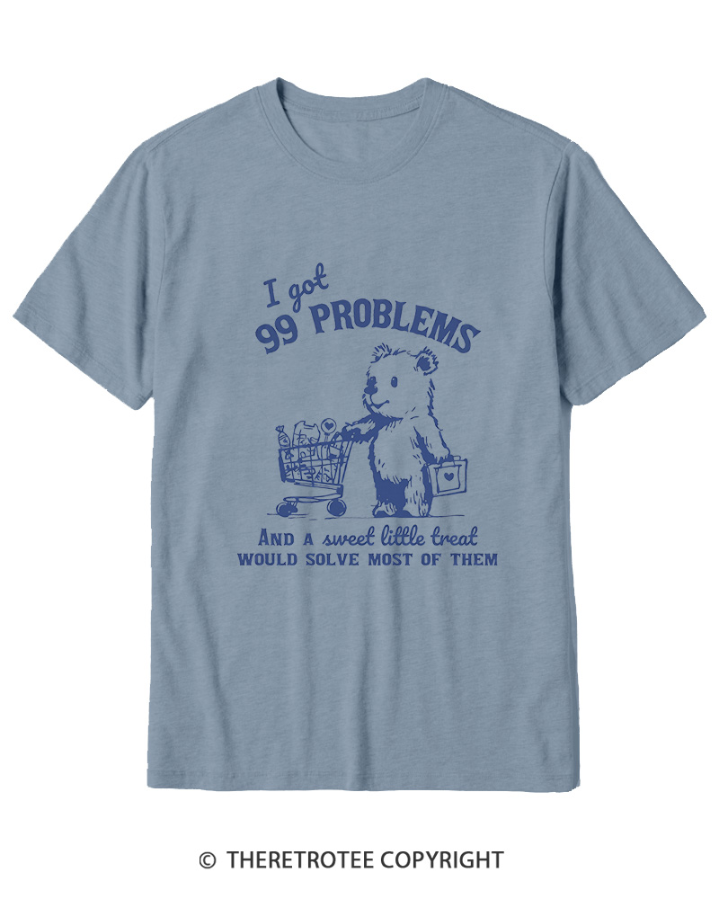 TheRetroTee 99 Poblems 2000s Cotton T-Shirt