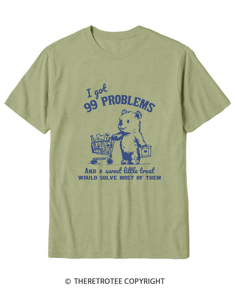 TheRetroTee 99 Poblems 2000s Cotton T-Shirt