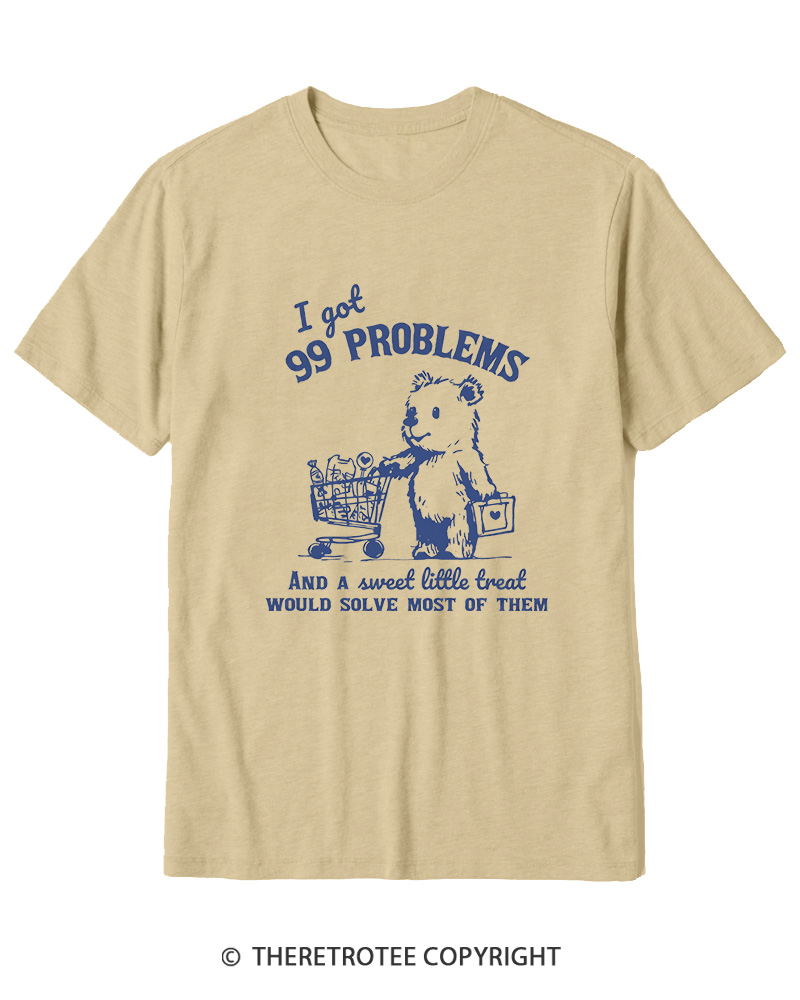 TheRetroTee 99 Poblems 2000s Cotton T-Shirt