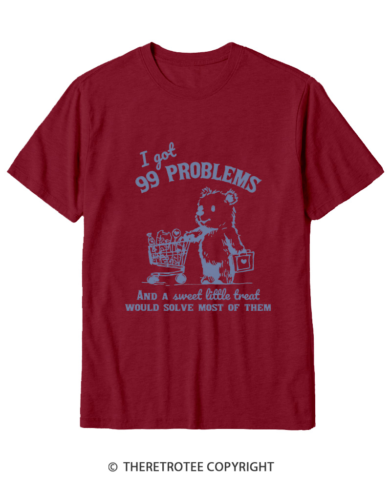 TheRetroTee 99 Poblems 2000s Cotton T-Shirt
