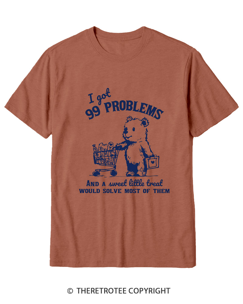 TheRetroTee 99 Poblems 2000s Cotton T-Shirt