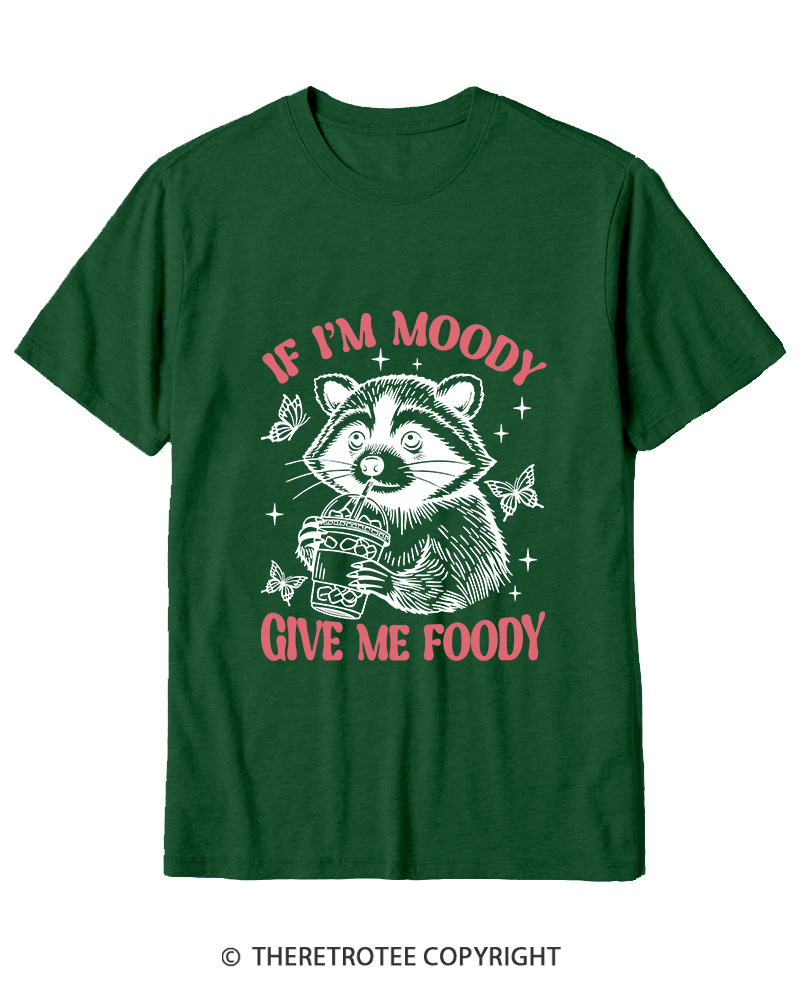 TheRetroTee If I’m Moody 1970s Cotton T-Shirt