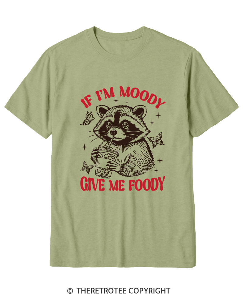 TheRetroTee If I’m Moody 1970s Cotton T-Shirt