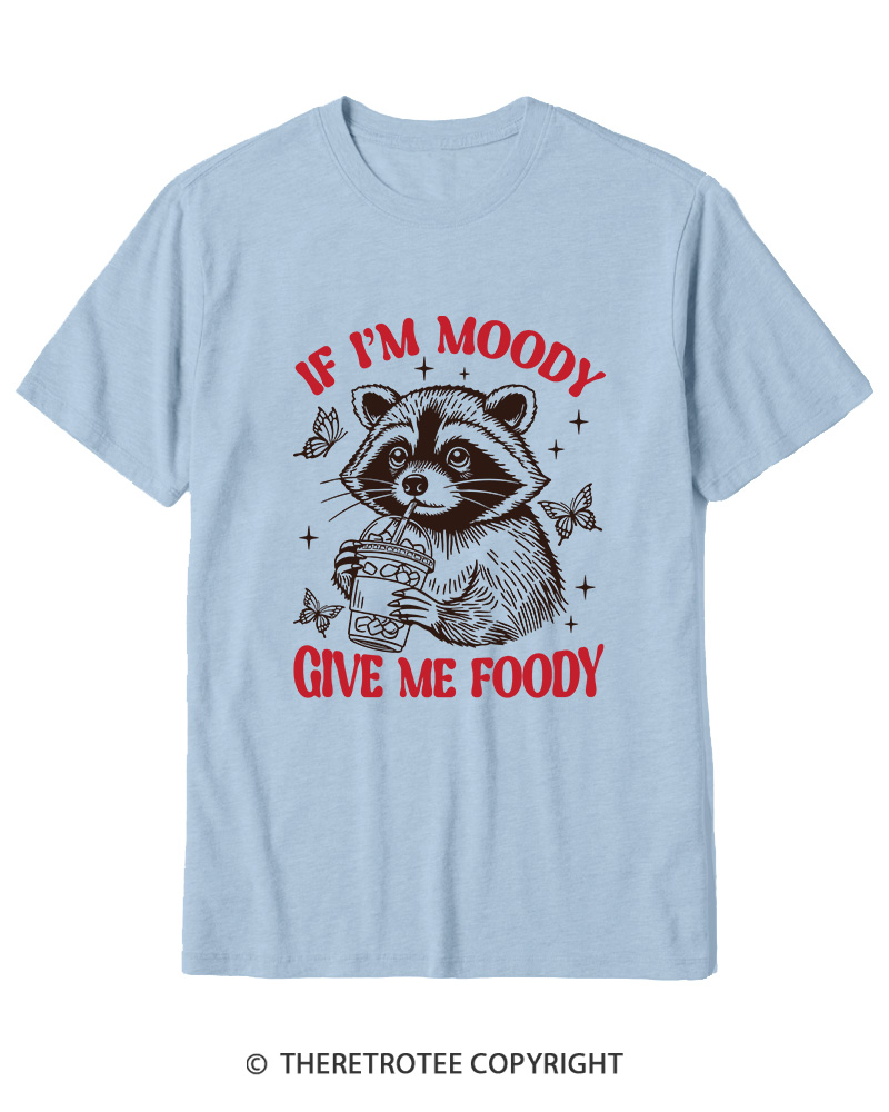 TheRetroTee If I’m Moody 1970s Cotton T-Shirt
