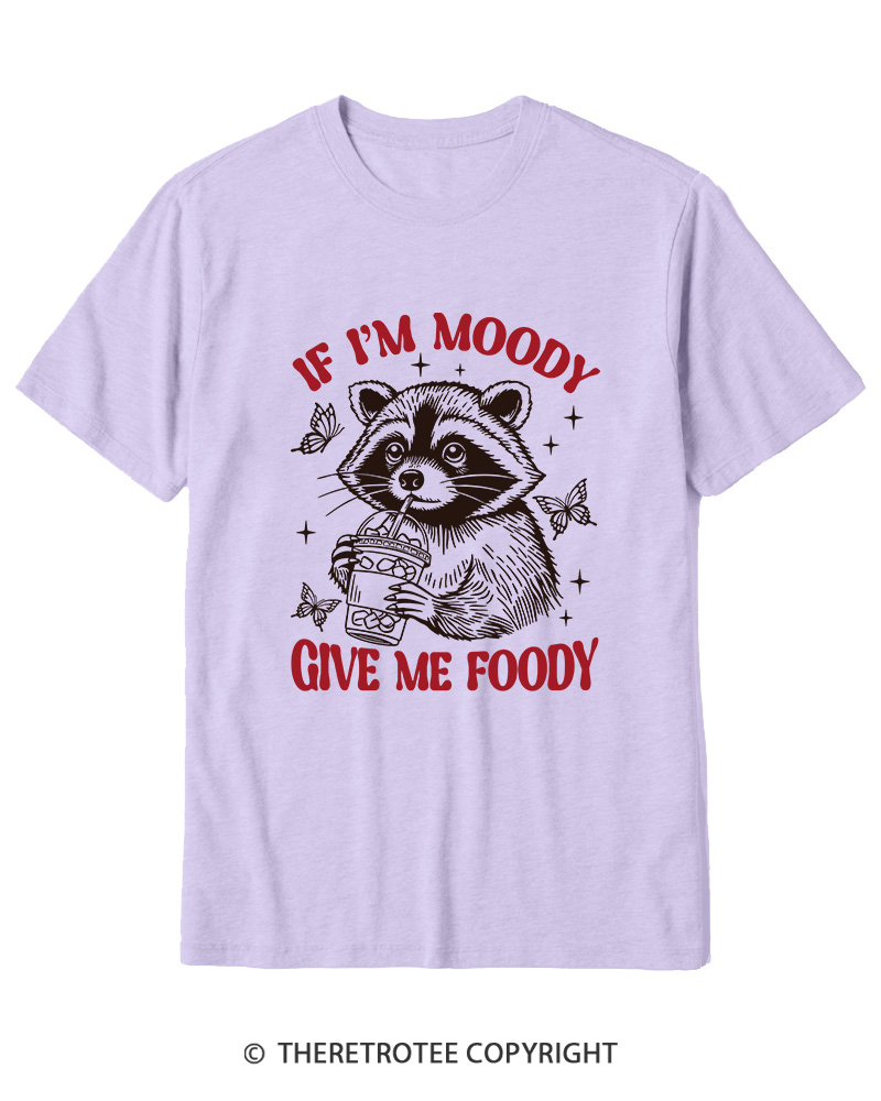 TheRetroTee If I’m Moody 1970s Cotton T-Shirt