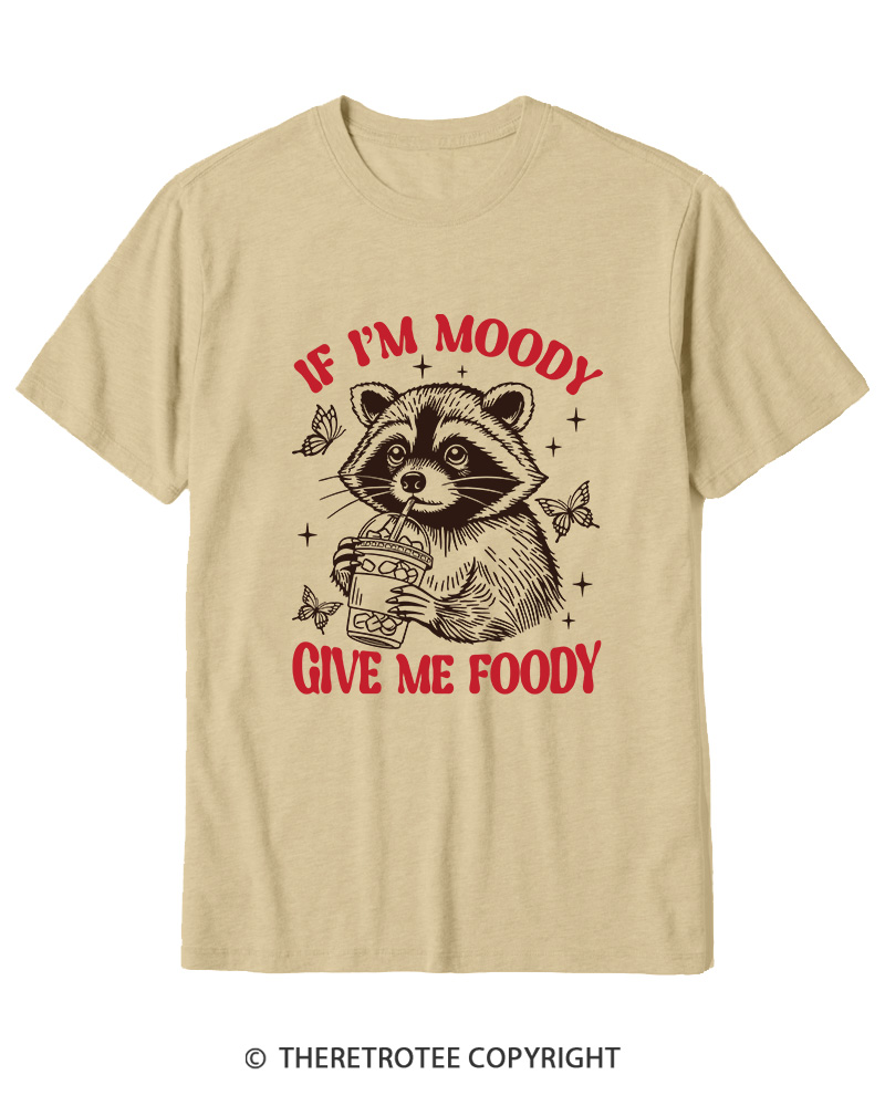 TheRetroTee If I’m Moody 1970s Cotton T-Shirt