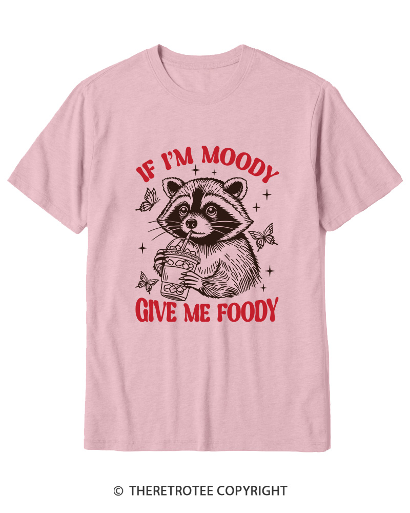 TheRetroTee If I’m Moody 1970s Cotton T-Shirt