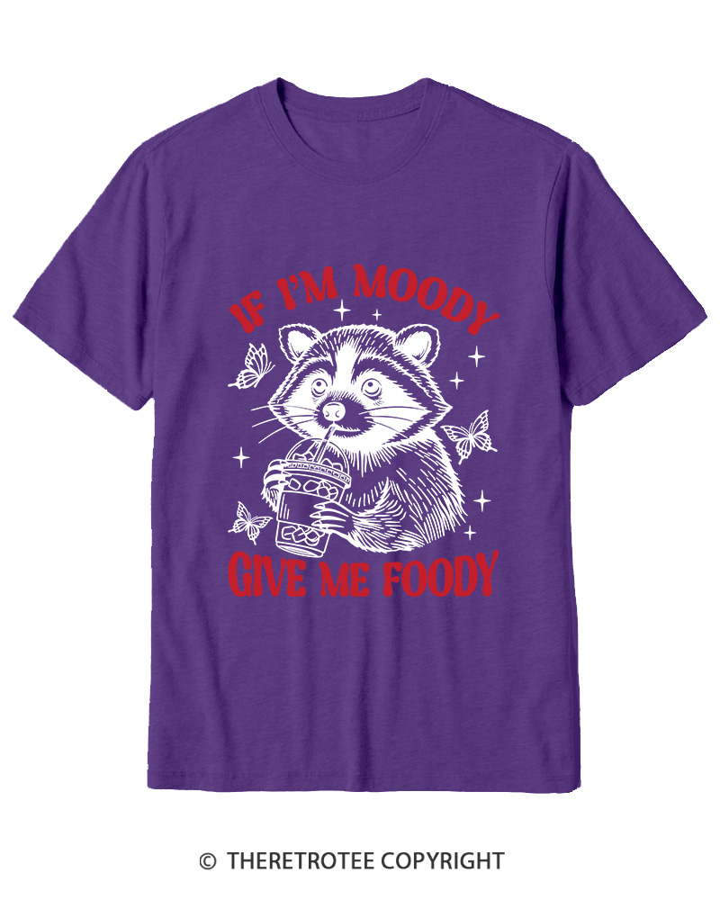 TheRetroTee If I’m Moody 1970s Cotton T-Shirt