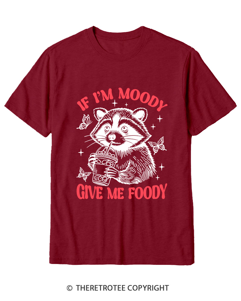 TheRetroTee If I’m Moody 1970s Cotton T-Shirt
