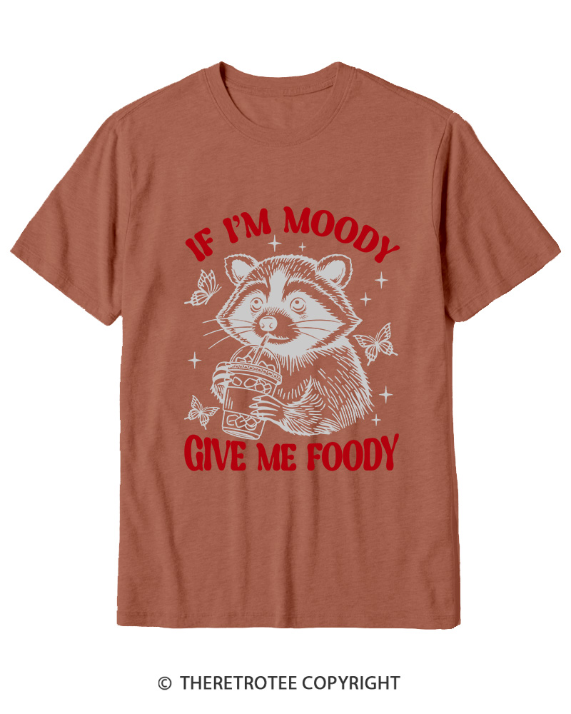 TheRetroTee If I’m Moody 1970s Cotton T-Shirt