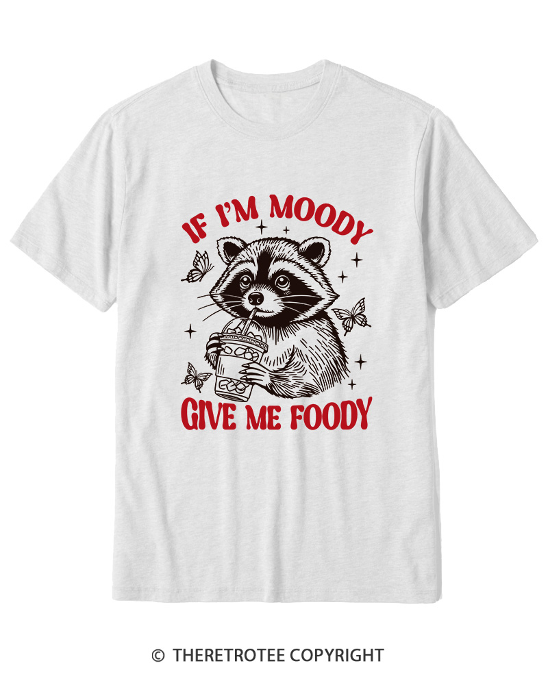 TheRetroTee If I’m Moody 1970s Cotton T-Shirt