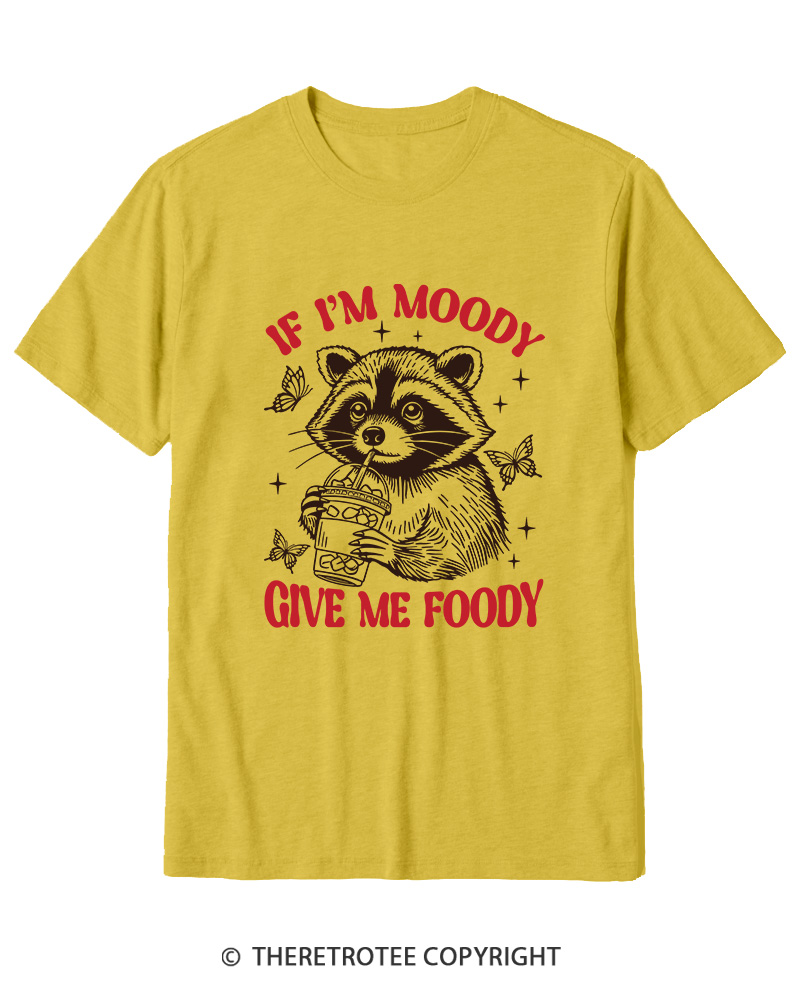 TheRetroTee If I’m Moody 1970s Cotton T-Shirt