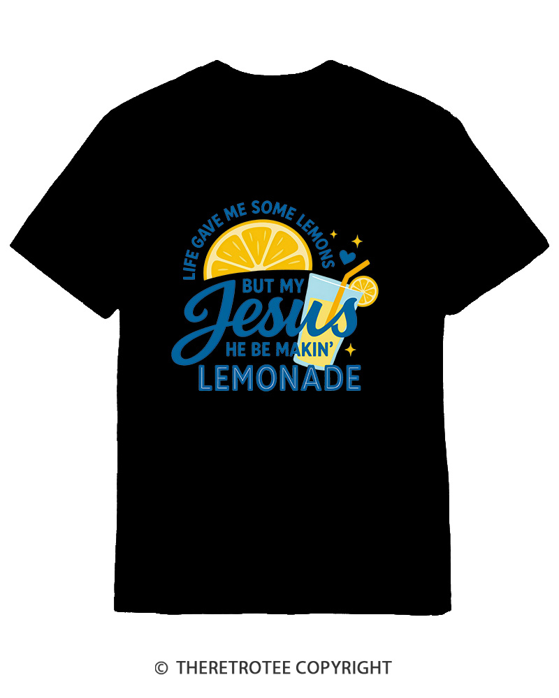 TheRetroTee Life Gave Me Some Lemons Cotton T-Shirt