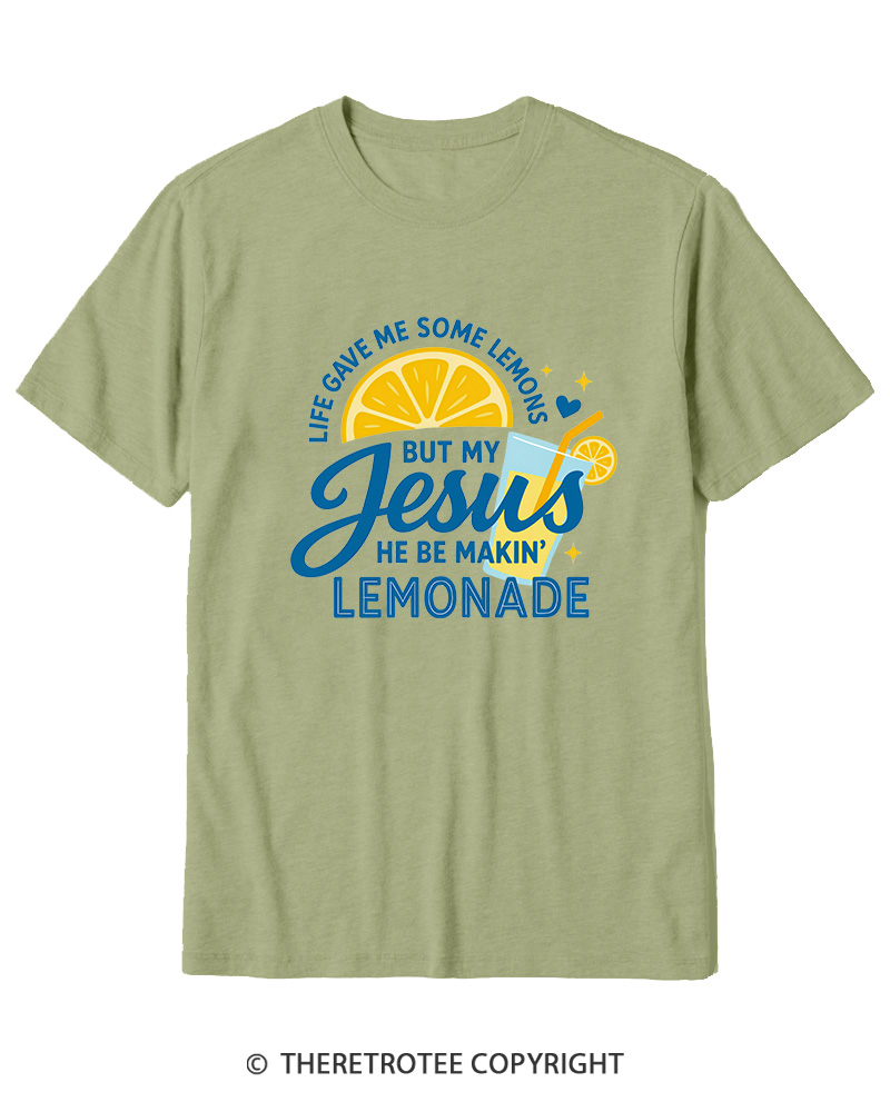 TheRetroTee Life Gave Me Some Lemons Cotton T-Shirt