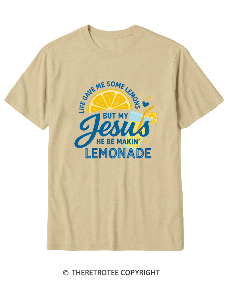 TheRetroTee Life Gave Me Some Lemons Cotton T-Shirt