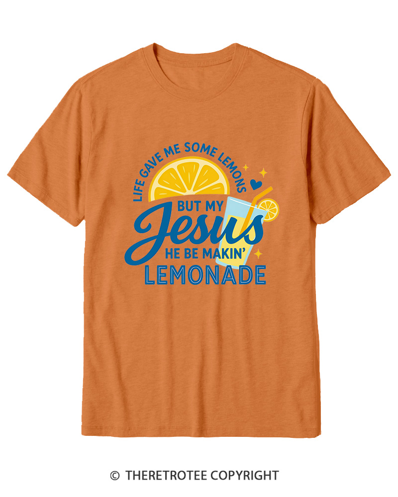 TheRetroTee Life Gave Me Some Lemons Cotton T-Shirt