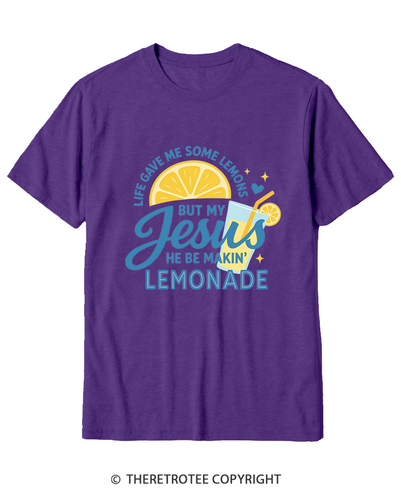 TheRetroTee Life Gave Me Some Lemons Cotton T-Shirt