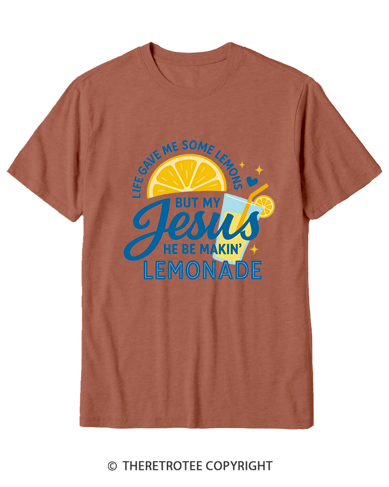 TheRetroTee Life Gave Me Some Lemons Cotton T-Shirt