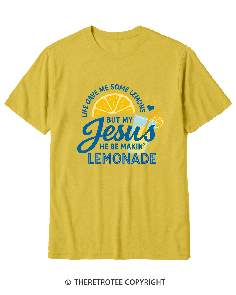TheRetroTee Life Gave Me Some Lemons Cotton T-Shirt