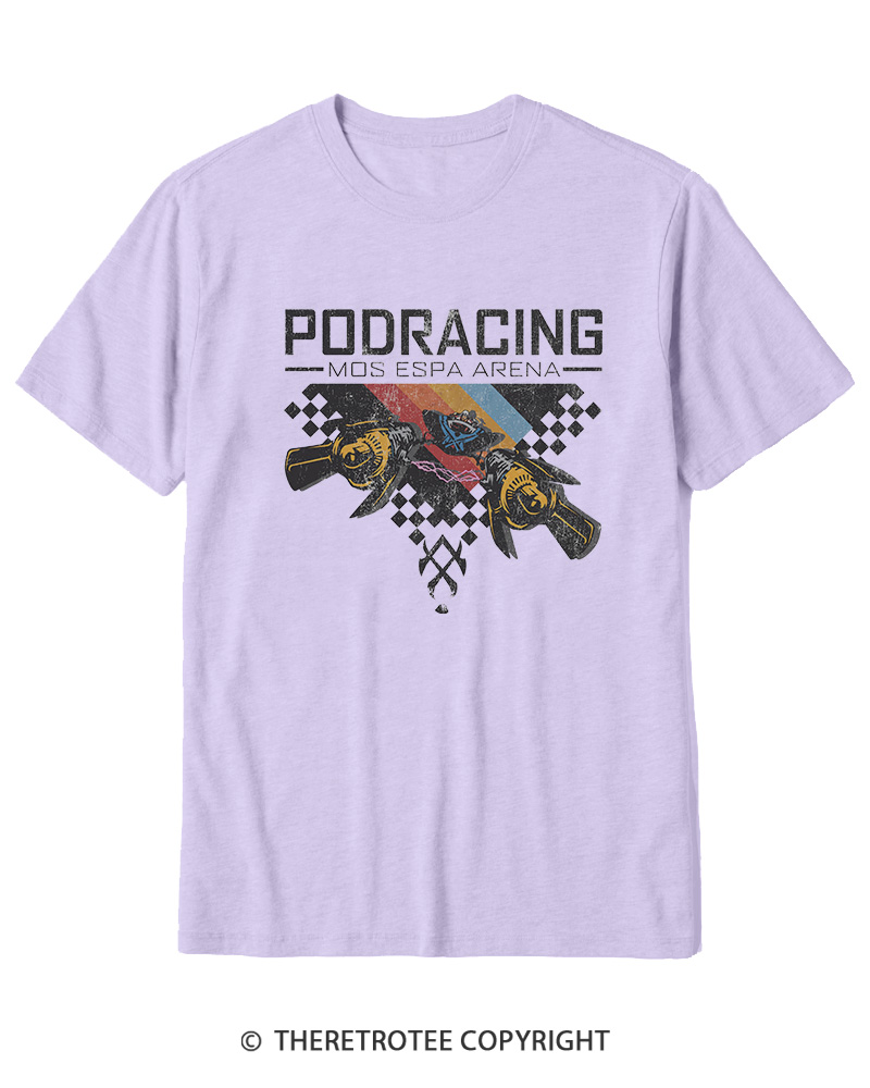 TheRetroTee Desert Speed Racing 1980s Cotton T-Shirt