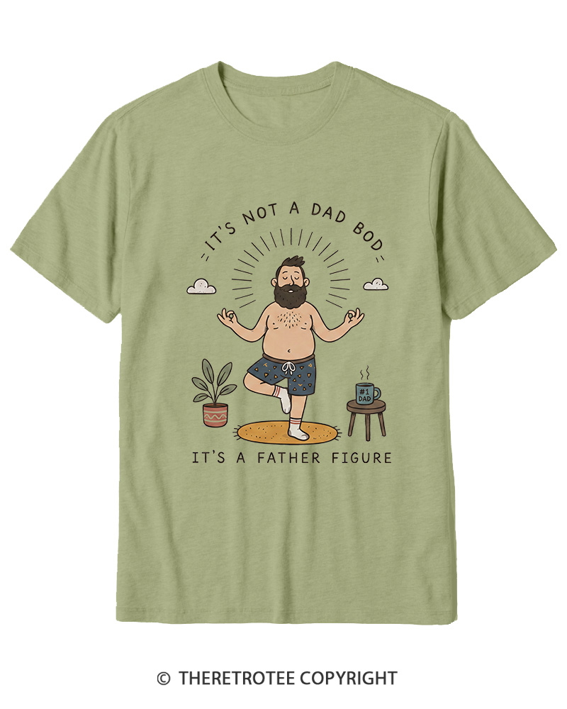 TheRetroTee It's Not a Dad Bod Cotton T-Shirt
