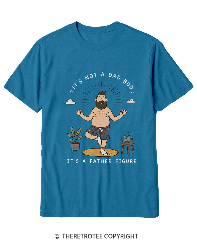 TheRetroTee It's Not a Dad Bod Cotton T-Shirt