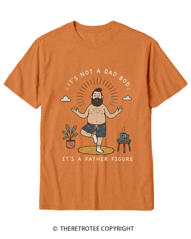 TheRetroTee It's Not a Dad Bod Cotton T-Shirt