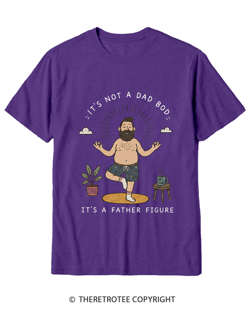 TheRetroTee It's Not a Dad Bod Cotton T-Shirt