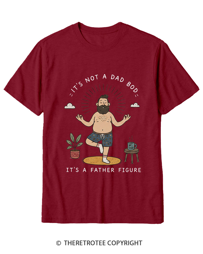 TheRetroTee It's Not a Dad Bod Cotton T-Shirt