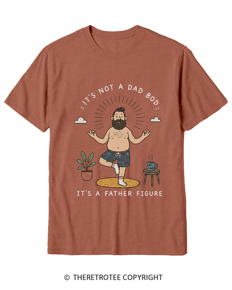 TheRetroTee It's Not a Dad Bod Cotton T-Shirt
