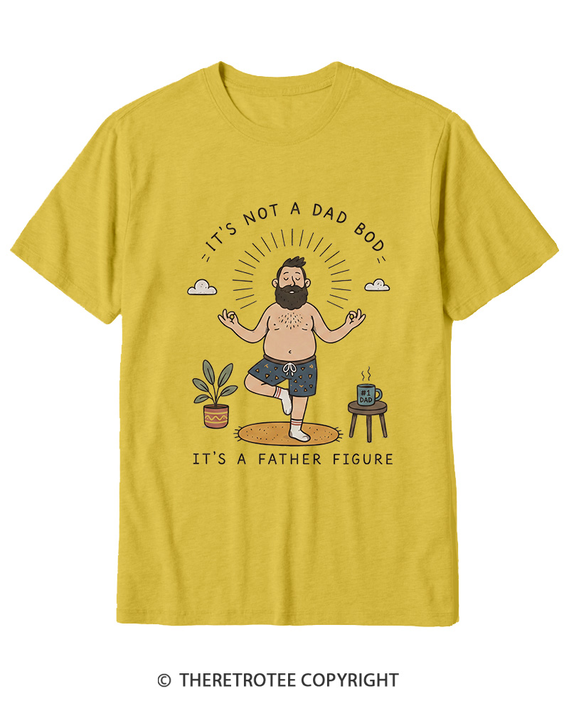TheRetroTee It's Not a Dad Bod Cotton T-Shirt