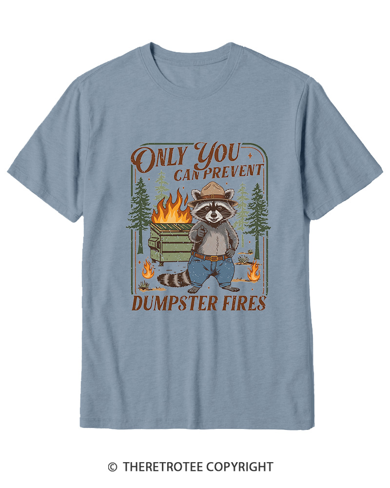TheRetroTee Only You Can Prevent 1970s Cotton T-Shirt