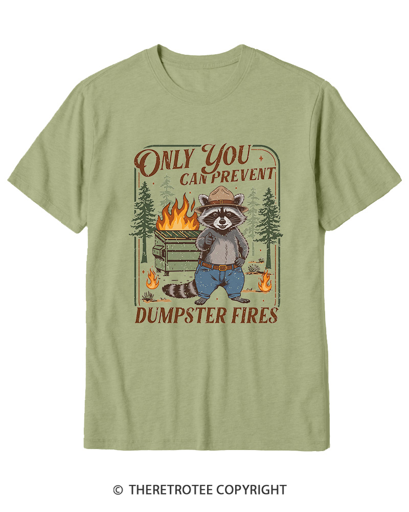 TheRetroTee Only You Can Prevent 1970s Cotton T-Shirt