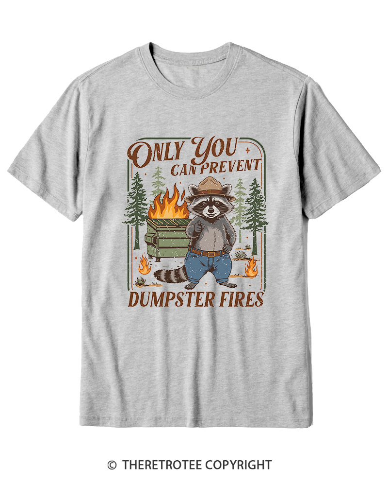 TheRetroTee Only You Can Prevent 1970s Cotton T-Shirt