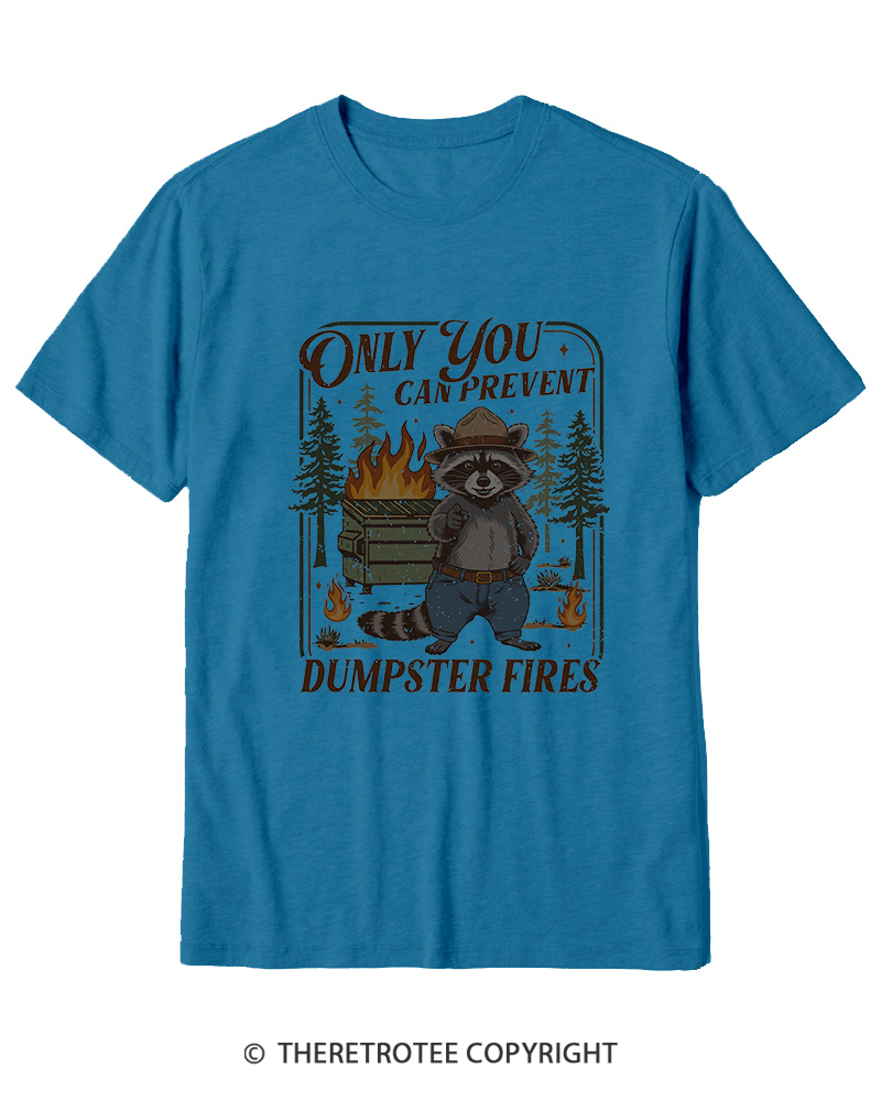 TheRetroTee Only You Can Prevent 1970s Cotton T-Shirt