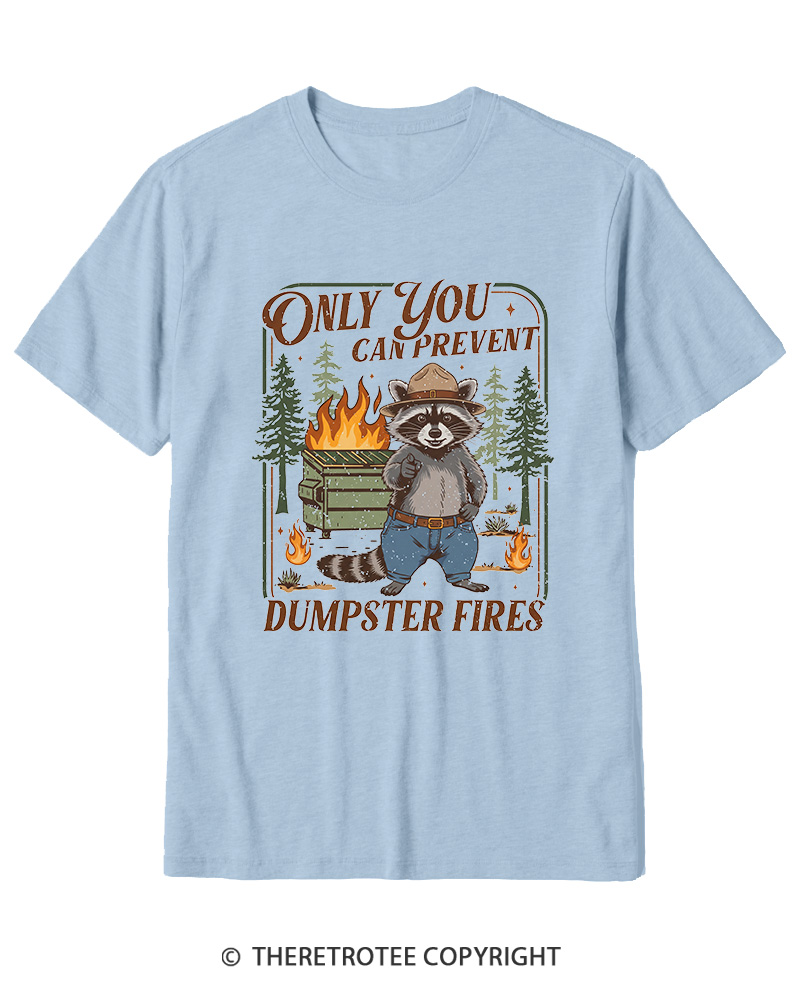 TheRetroTee Only You Can Prevent 1970s Cotton T-Shirt