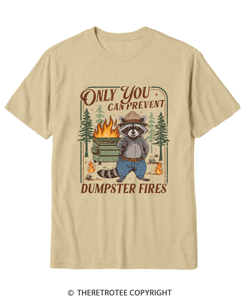 TheRetroTee Only You Can Prevent 1970s Cotton T-Shirt