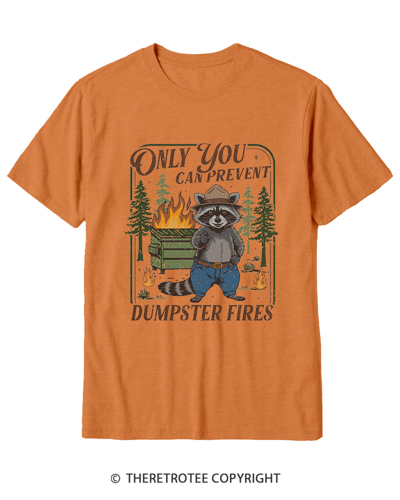 TheRetroTee Only You Can Prevent 1970s Cotton T-Shirt